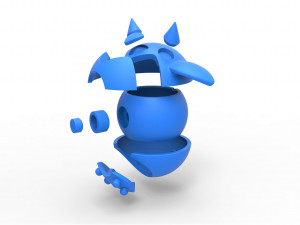 Miltank orb Modèles 3D en vedette
