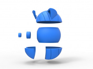 Sandshrew orb 3D Baskı Modeli