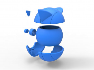 Sandshrew orb 3D Baskı Modeli