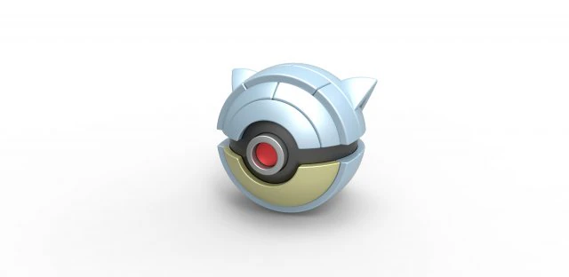 Alolan Sandshrew orb 3D Print Model .c4d .max .obj .3ds .fbx .stl .blend 