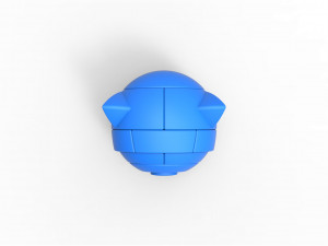 Alolan Sandshrew orb Modello di stampa 3D