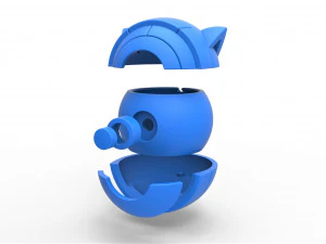 Alolan Sandshrew orb 3D Print Model