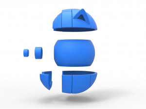 Alolan Sandshrew orb Modello di stampa 3D