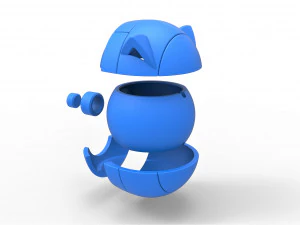 Alolan Sandshrew orb 3D Print Model