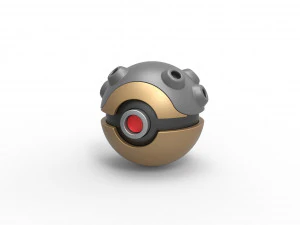 Hippowdon-Kugel 3D Druckmodell