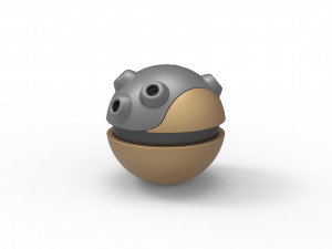 Hippowdon orb 3D 打印模型