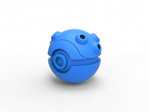 Hippowdon orb 3D 打印模型