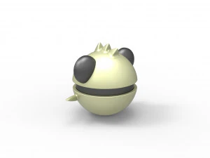 판참 오브 3D 프린트 모델