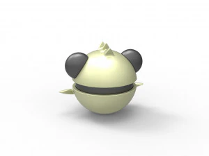 판참 오브 3D 프린트 모델