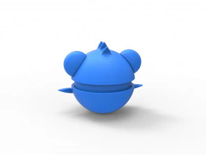 판참 오브 3D 프린트 모델