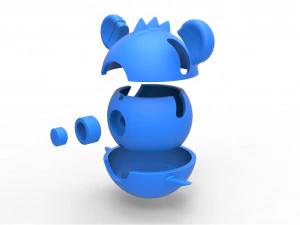 판참 오브 3D 프린트 모델