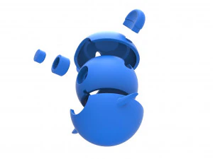 판참 오브 3D 프린트 모델