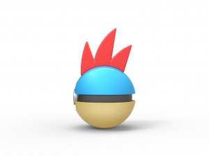 Feraligatr orb Modelo de impresión 3D