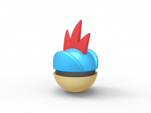 Feraligatr orb Modelo de impresión 3D
