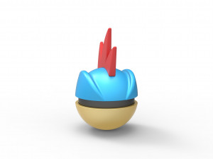 Feraligatr orb Modelo de impresión 3D