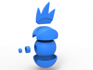 Feraligatr orb Modelo de impresión 3D