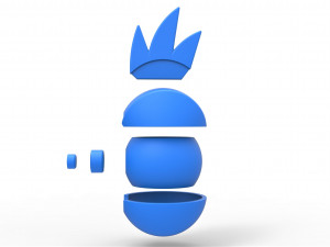 Feraligatr orb Modelo de impresión 3D