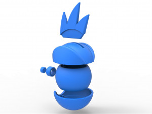 Feraligatr orb Modelo de impresión 3D