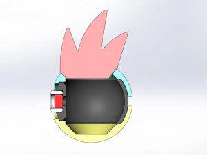 Feraligatr orb 3D Print Model