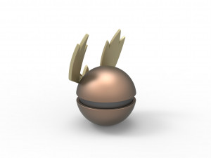 Noctowl orb Model Cetak 3D