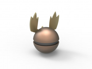 Noctowl orb Model Cetak 3D