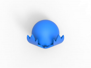 Noctowl orb Model Cetak 3D