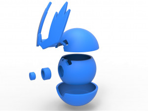 Noctowl orb Model Cetak 3D