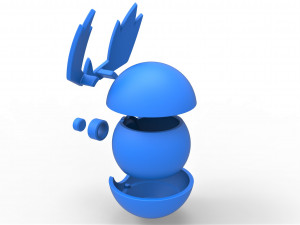 Noctowl orb Model Cetak 3D