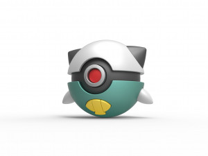 Oshawott orb 3D 프린트 모델
