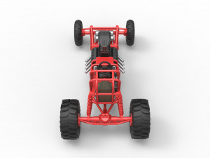 Mud dragster Scale 1 to 25 Modello di stampa 3D