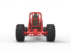 Mud dragster Scale 1 to 25 Modello di stampa 3D