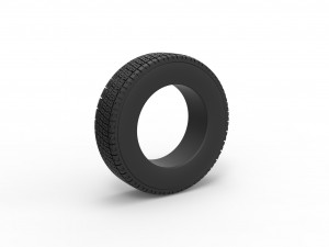 Rally gravel tire Scale 1 to 10 3D-printmodel