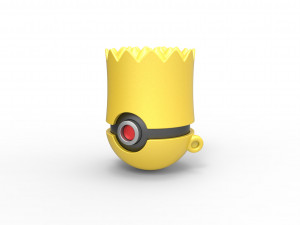 Bart Simpson orb 3D Принт Модель