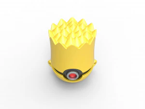 Bart Simpson orb 3D Print Model