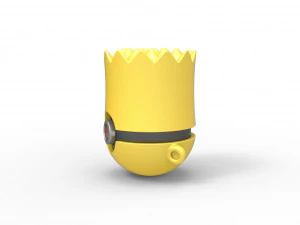 Bart Simpson orb 3D Print Model