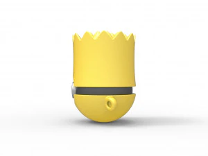 Bart Simpson orb 3D Print Model