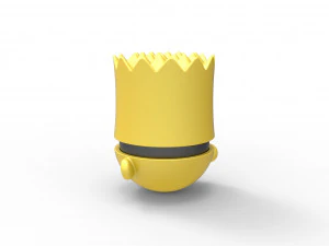 Bart Simpson orb 3D Print Model