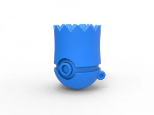 Bart Simpson orb 3D Print Model