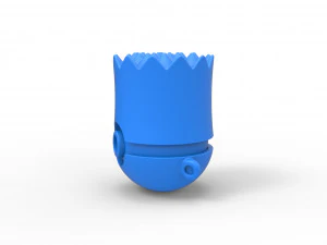Bart Simpson orb 3D Print Model