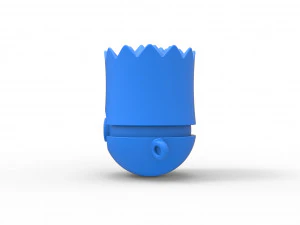 Bart Simpson orb 3D Print Model