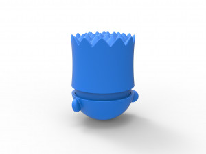 Bart Simpson orb 3D Принт Модель