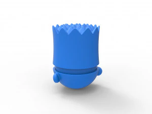 Bart Simpson orb 3D Print Model