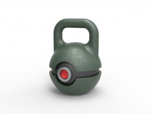 Kettlebell orb 3D Print Model