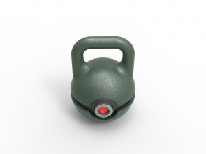 Kettlebell orb Modèles 3D en vedette