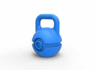 Kettlebell orb Modèles 3D en vedette