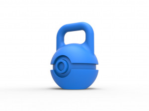 Kettlebell orb Modèles 3D en vedette