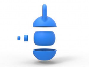 Kettlebell orb Modèles 3D en vedette