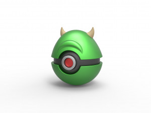 Mike Wazowski orb 3D Print Model