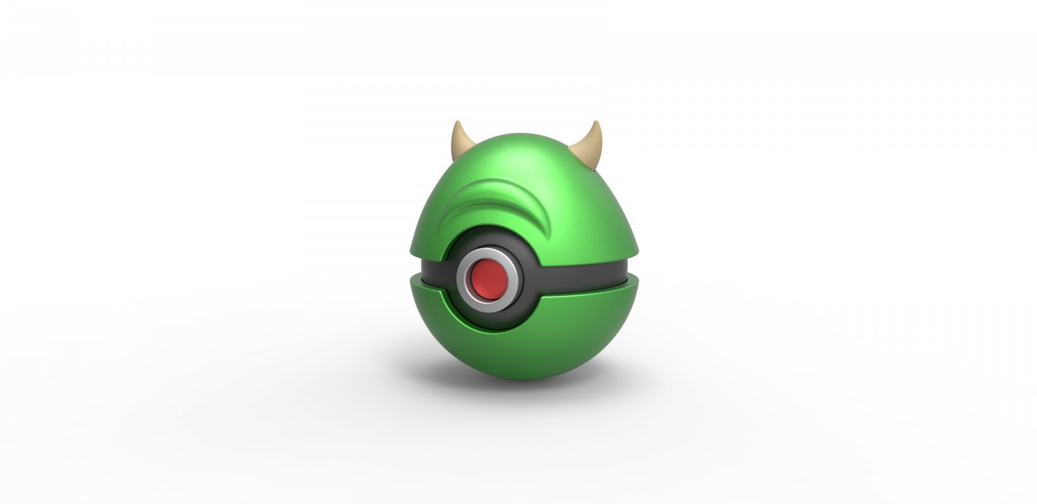 Mike Wazowski orb 3D Print Model in Other 3DExport