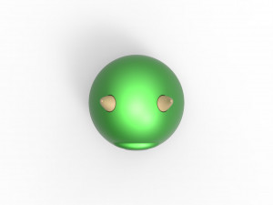 Mike Wazowski orb 3D-Druckmodell